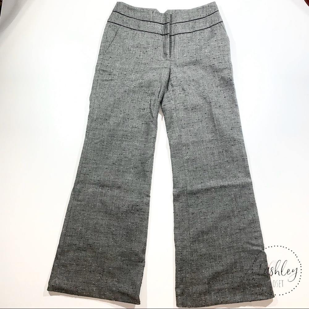 Ella Rose Gray Flared Dress Pants